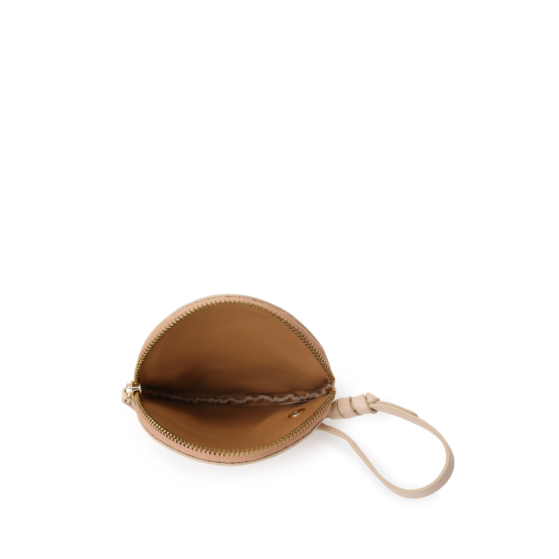 Strap Round Zip Card Case