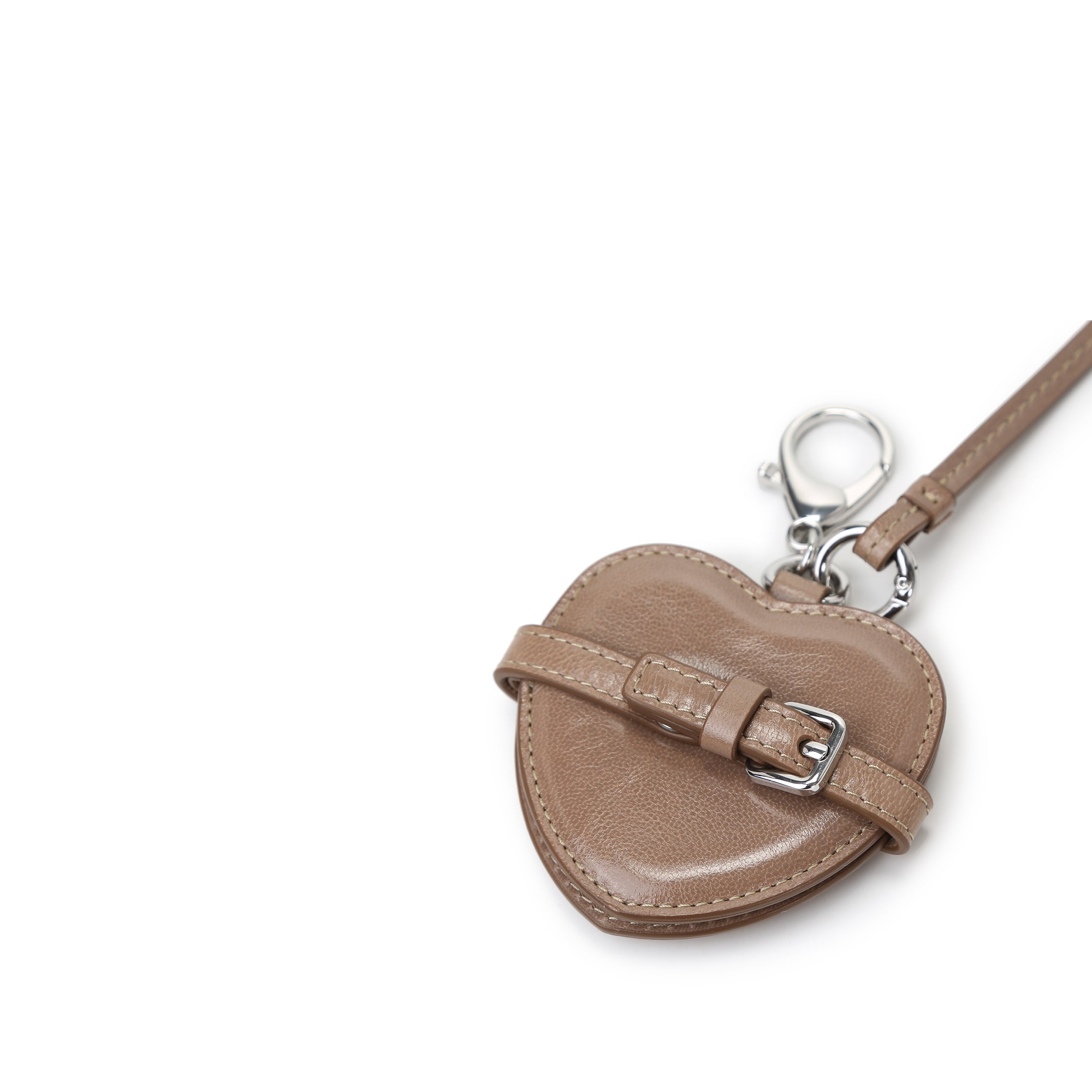 迷你心型鏡子吊飾