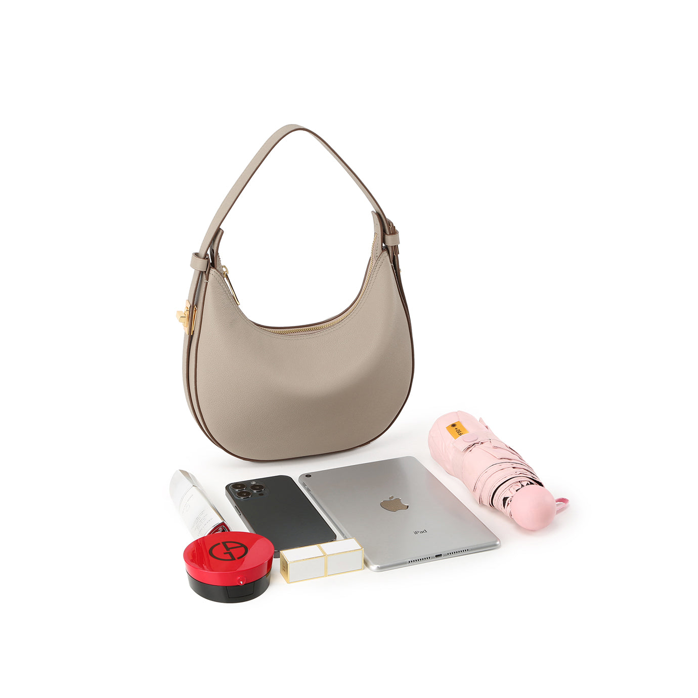 NINA Crescent Crossbody Bag