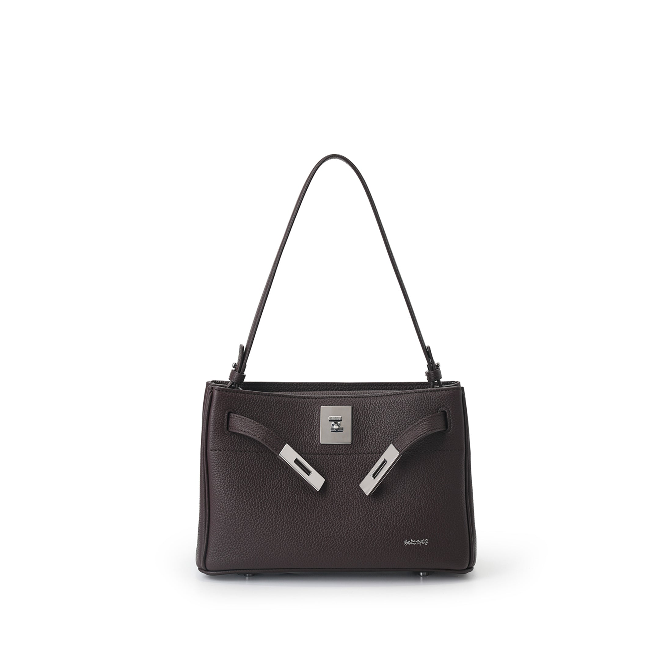 SAOIRSE Soft Structural 扣子皮帶迷你袋
