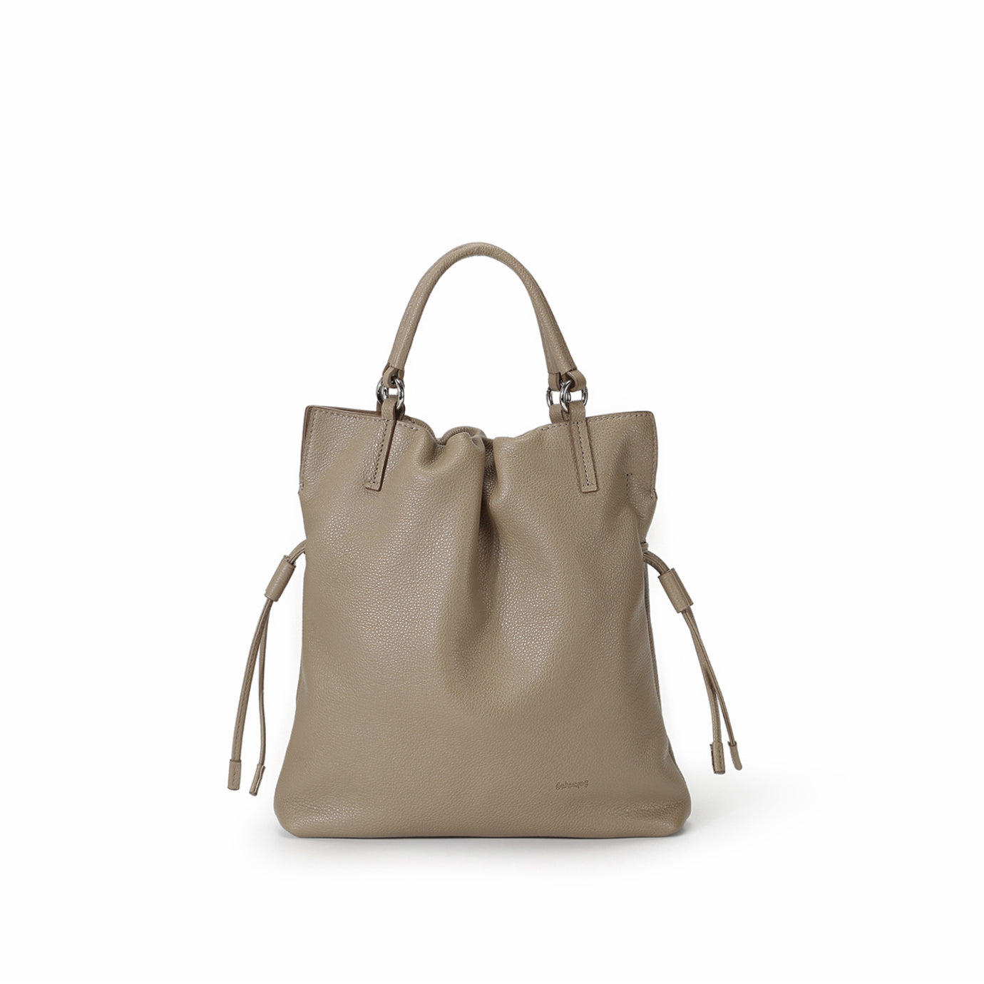 GEORGIANA Small Ruched Shoulder Bag