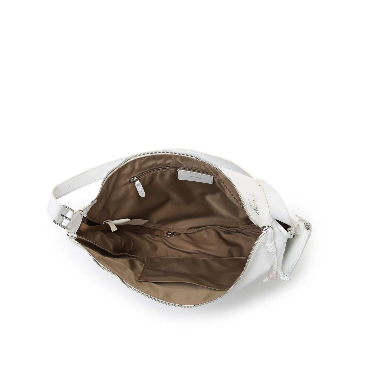 Asymmetric Crescent Hobo Bag