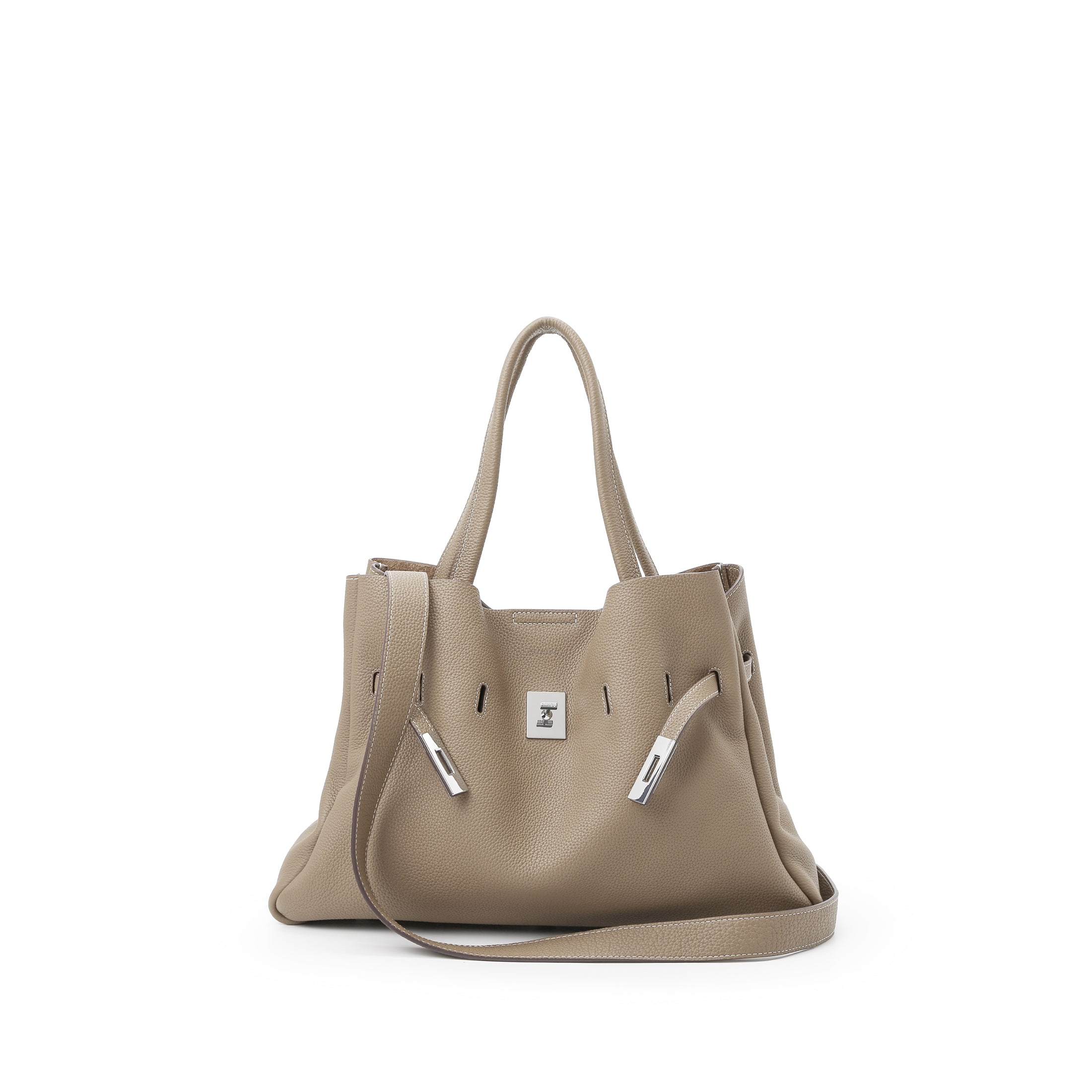 SAOIRSE Belt Soft Structural Shoulder Tote Large