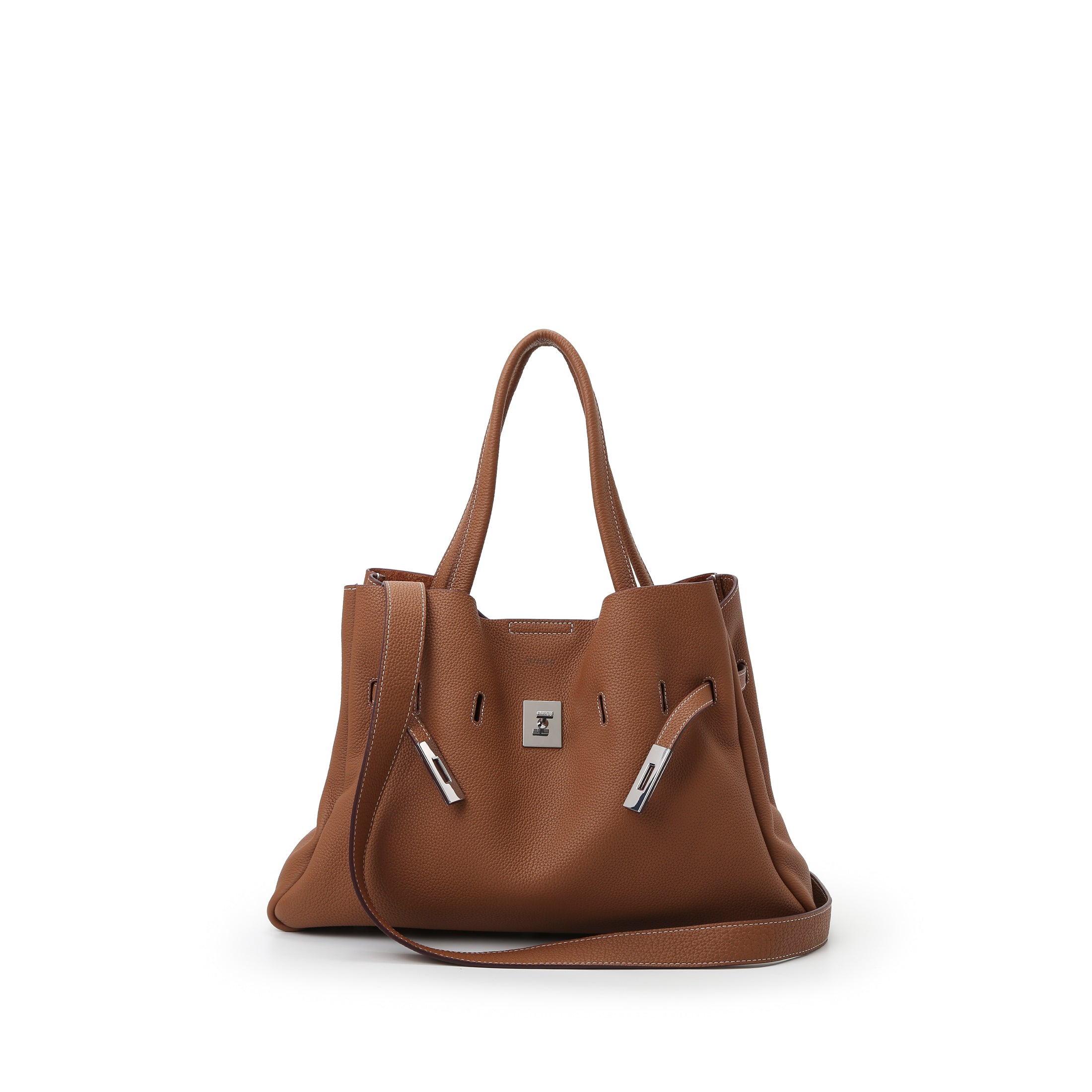 SAOIRSE Belt Soft Structural Shoulder Tote Large