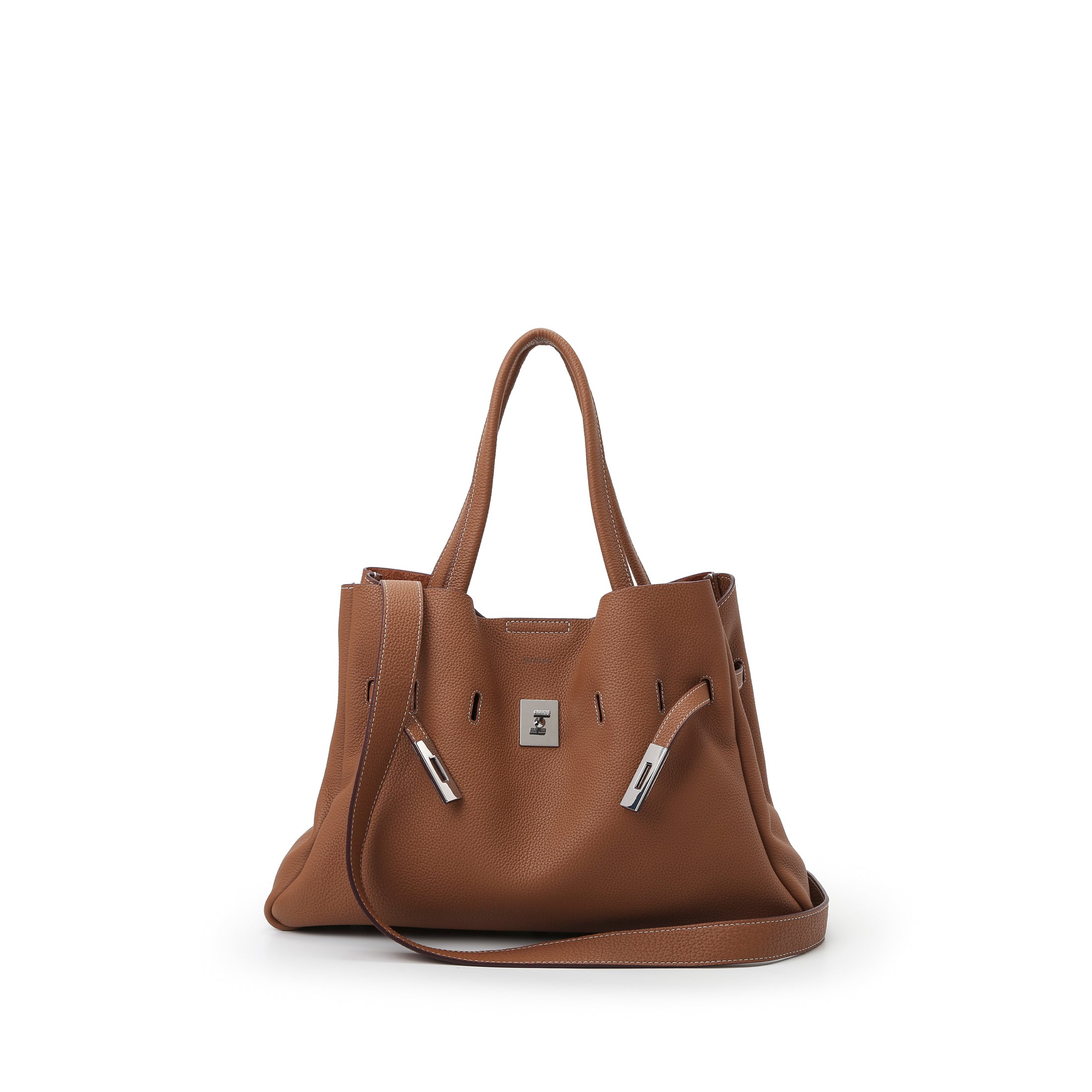 SAOIRSE Belt Soft Structural Shoulder Tote Large