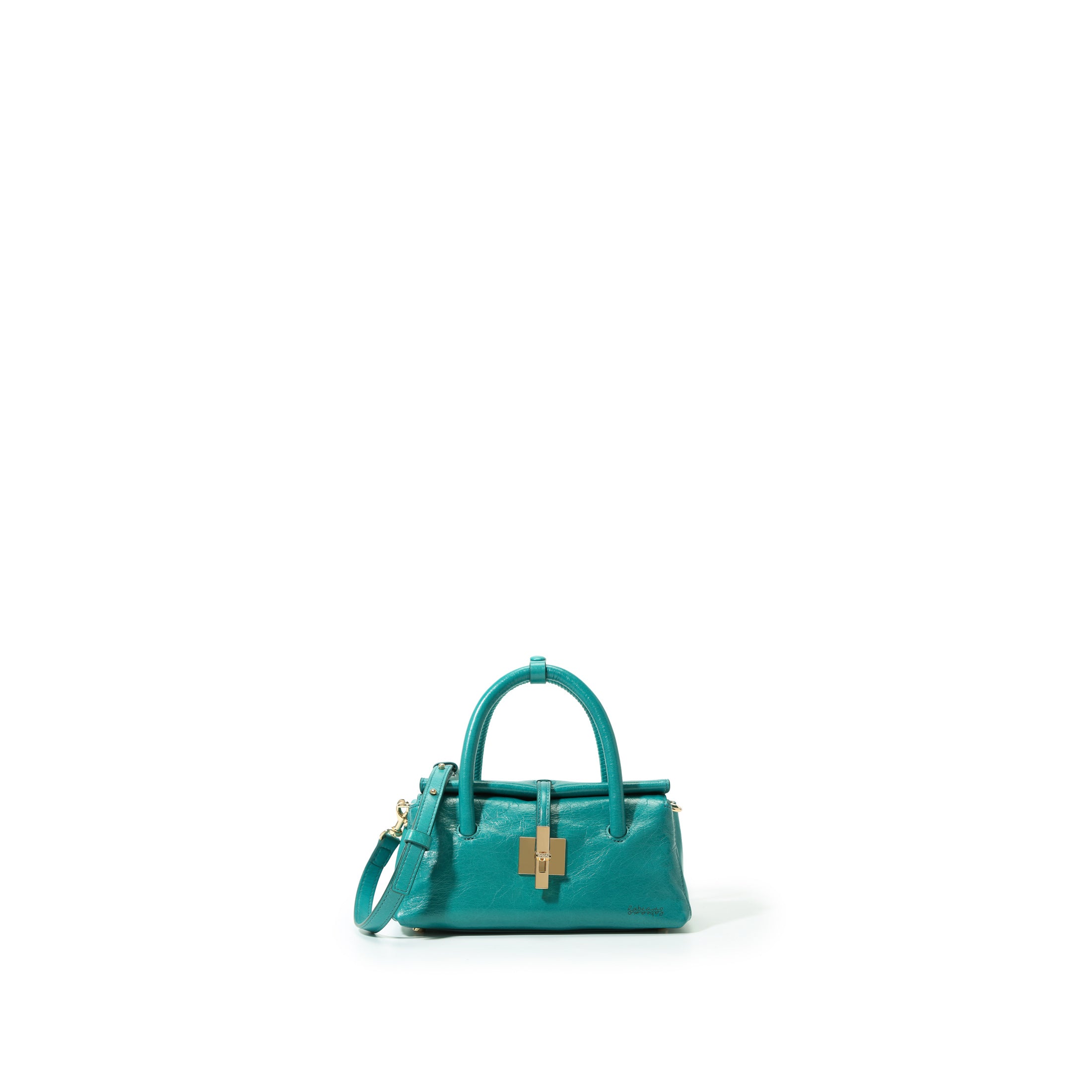 SAOIRSE Soft Structural 扣子皮带迷你造型小包