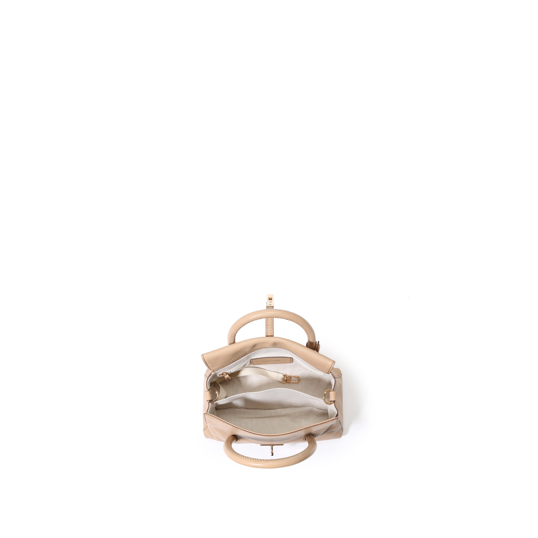 SAOIRSE Soft Structural 扣子皮带迷你造型小包