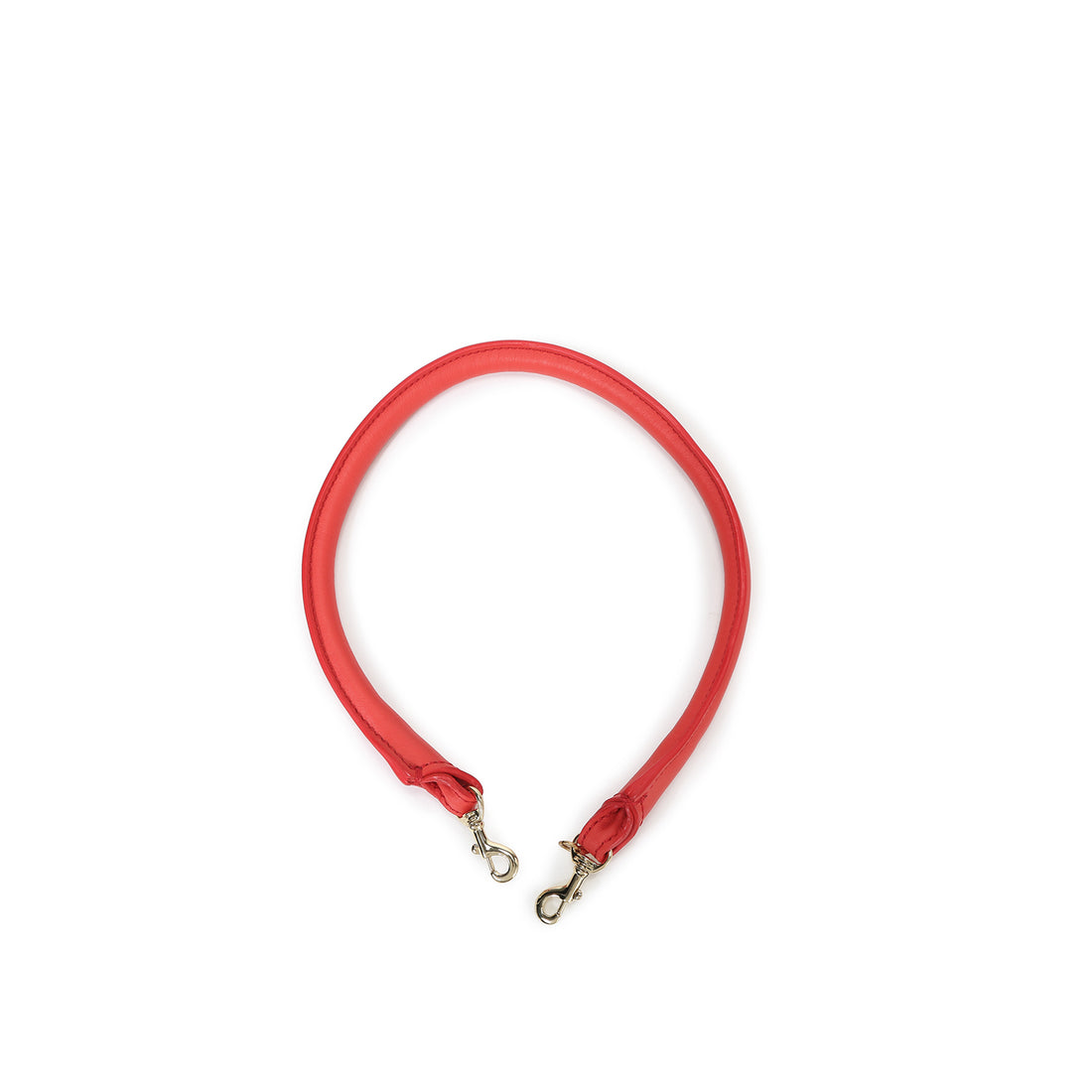 Rolled Leather Handle Strap