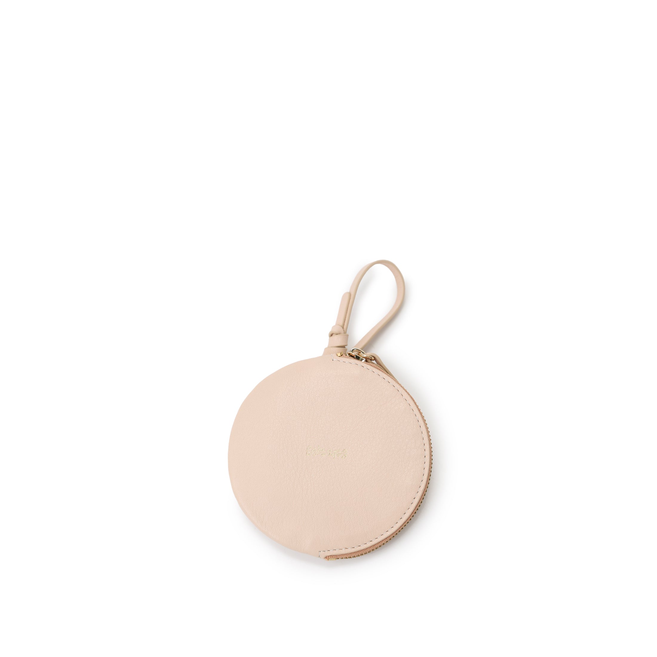 迷你圓型拉鏈卡片小包