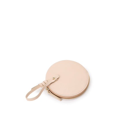 迷你圓型拉鏈卡片小包