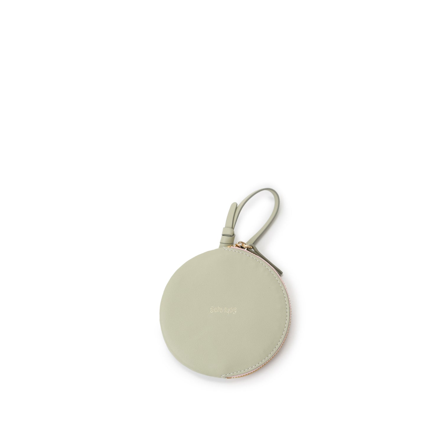 迷你圓型拉鏈卡片小包