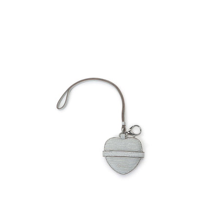 迷你心型鏡子吊飾