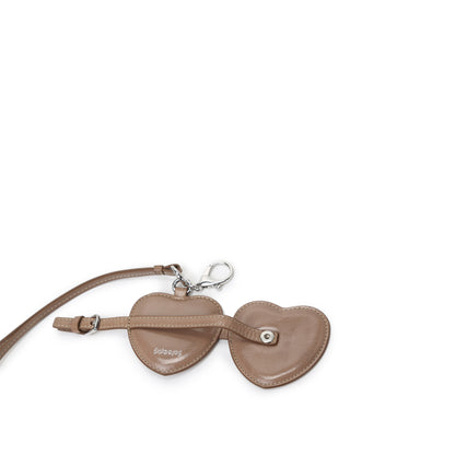 迷你心型鏡子吊飾