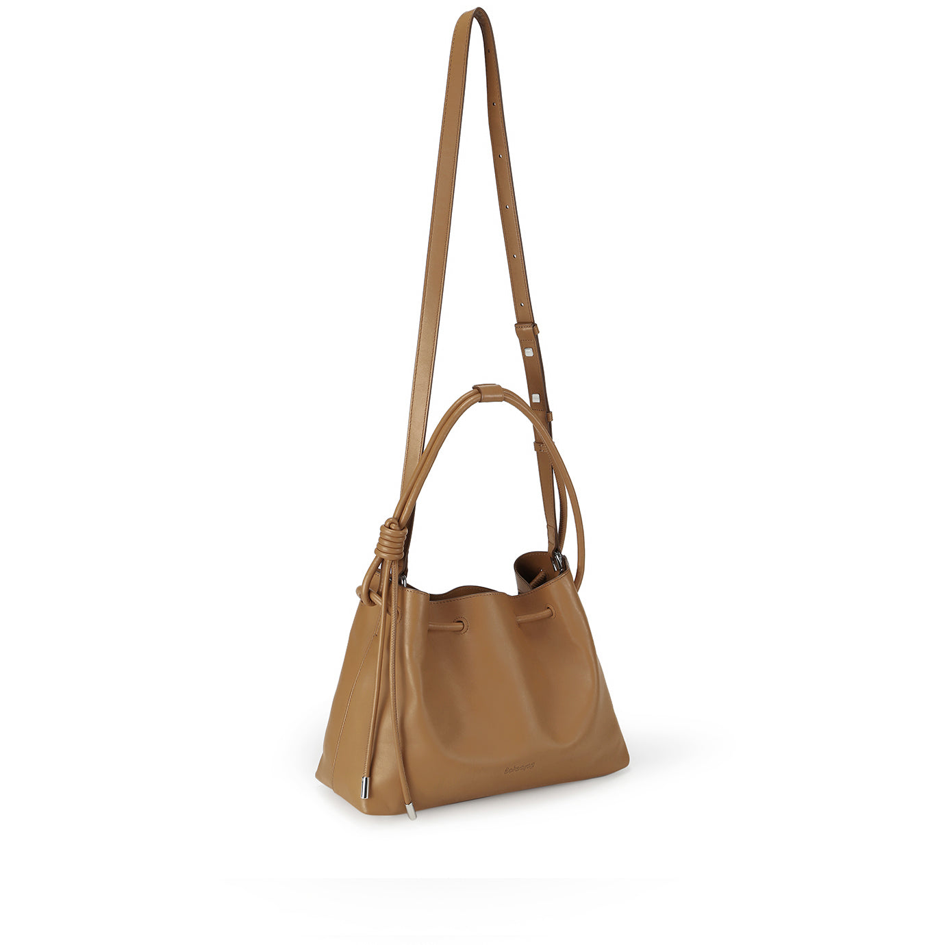 ELIANA Knotty Ruched Two-Way Bag