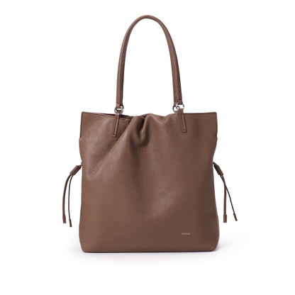 GEORGIANA Ruched Shoulder Bag