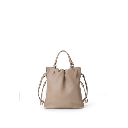 GEORGIANA Small Ruched Shoulder Bag