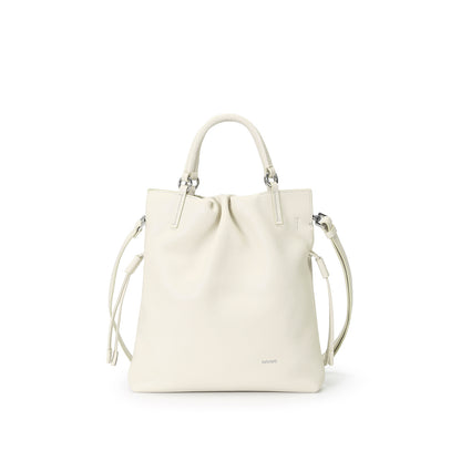 GEORGIANA Small Ruched Shoulder Bag