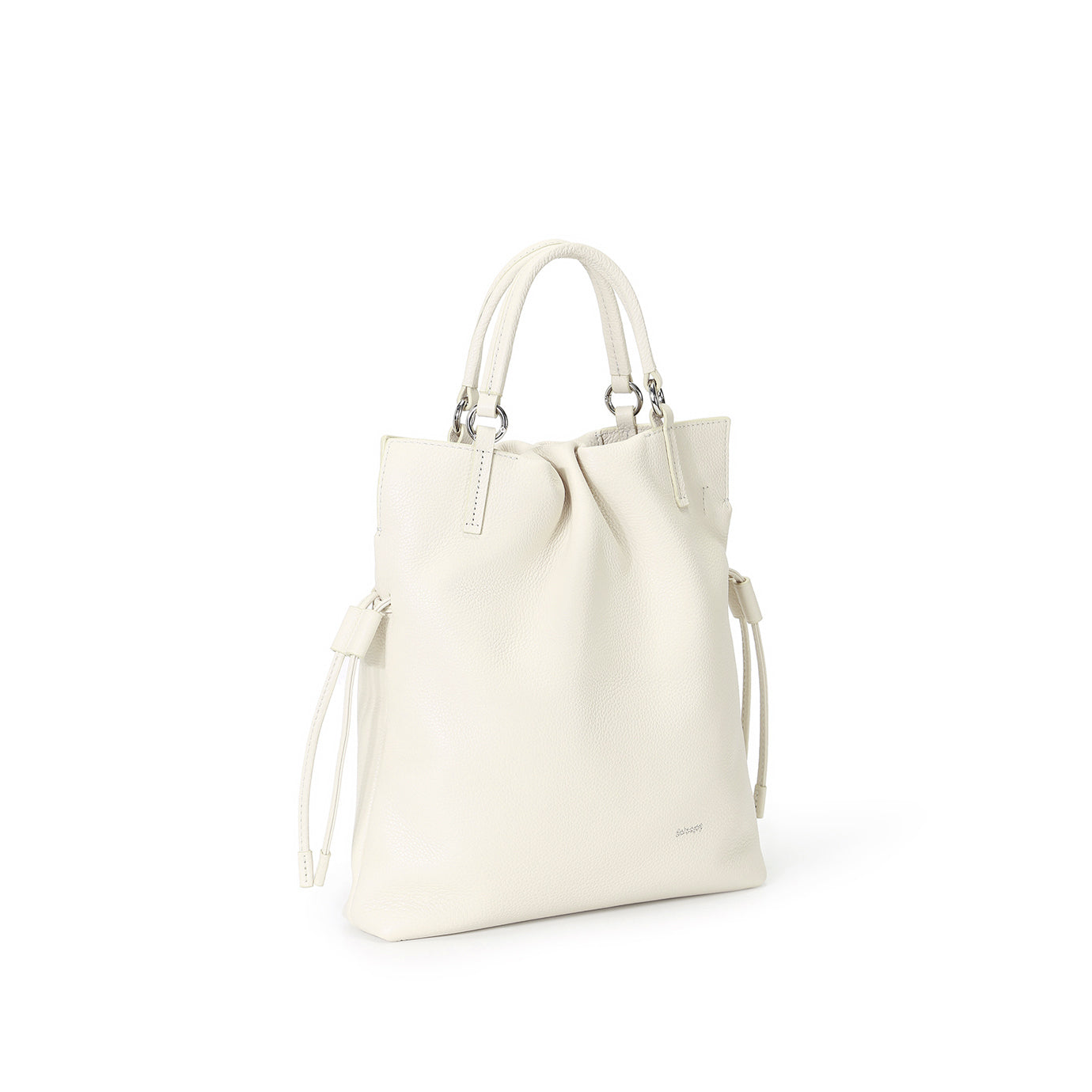GEORGIANA Small Ruched Shoulder Bag