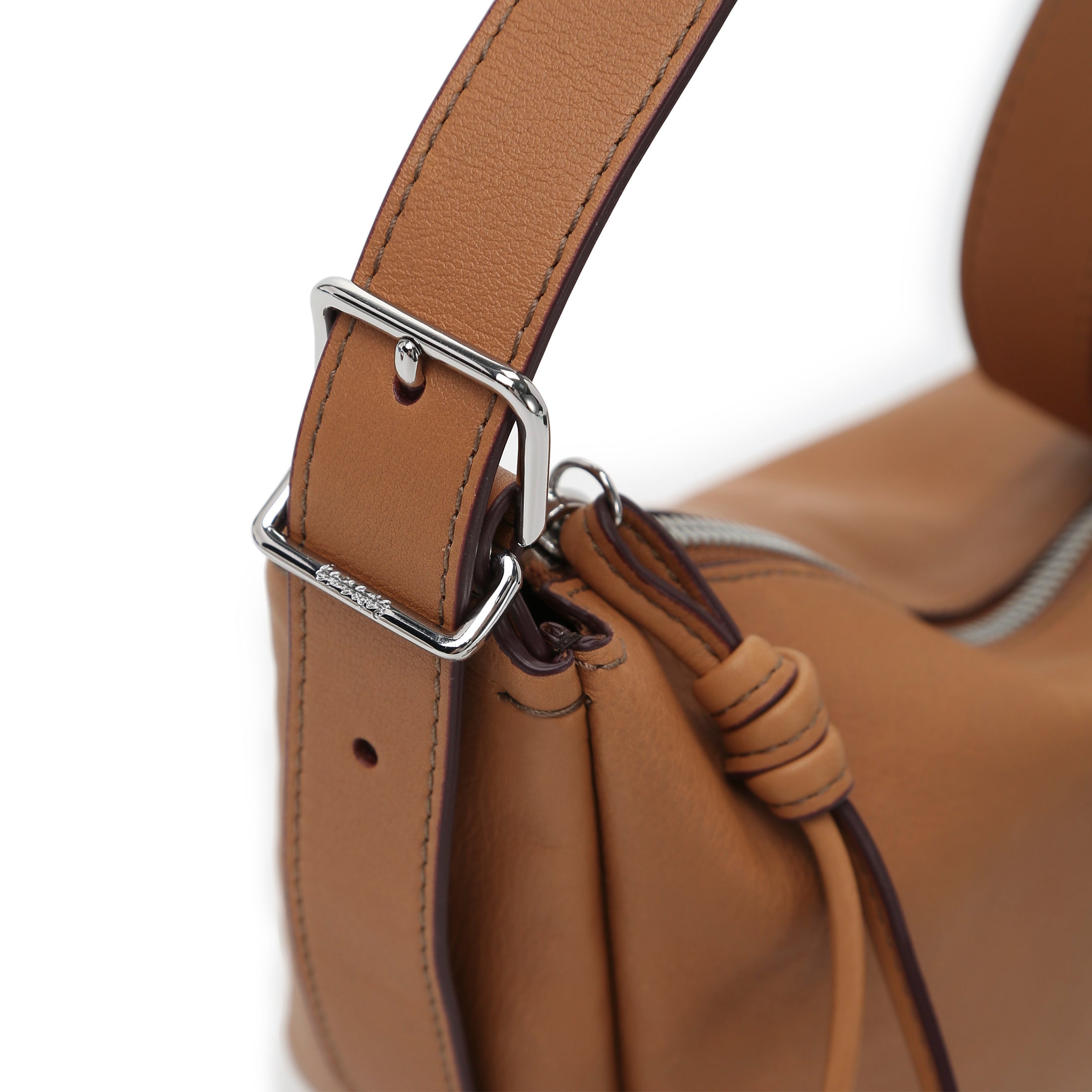 Asymmetric Crescent Hobo Bag Small