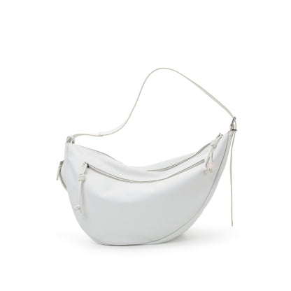 Asymmetric Crescent Hobo Bag