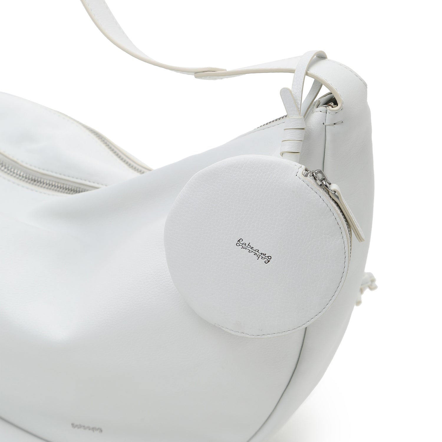 Asymmetric Crescent Hobo Bag