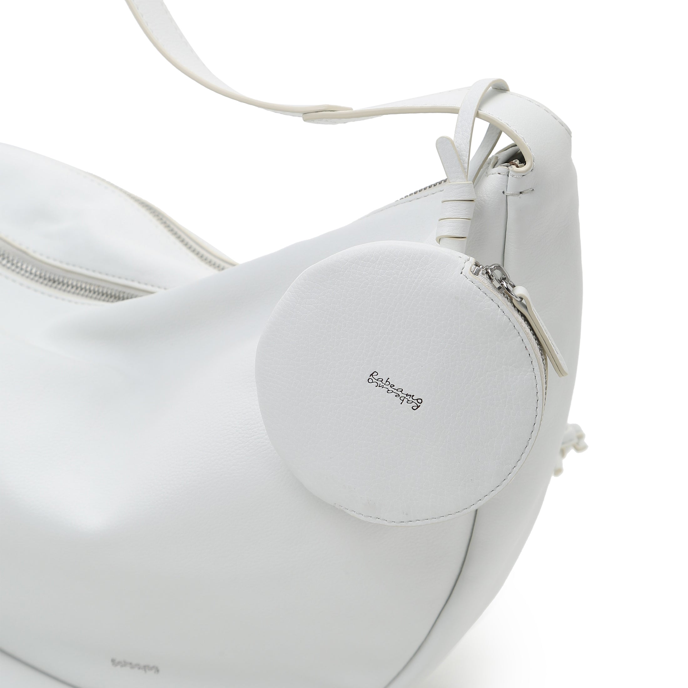 Asymmetric Crescent Hobo Bag