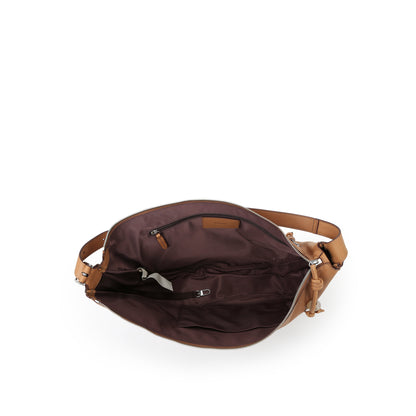Asymmetric Crescent Hobo Bag