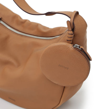 Asymmetric Crescent Hobo Bag
