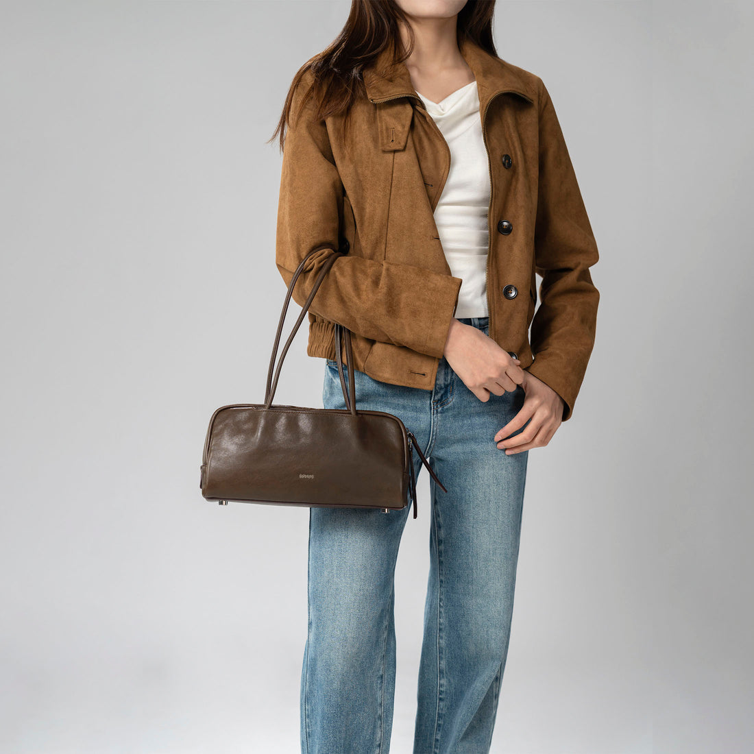 TONA Pocket East West Boston Bag