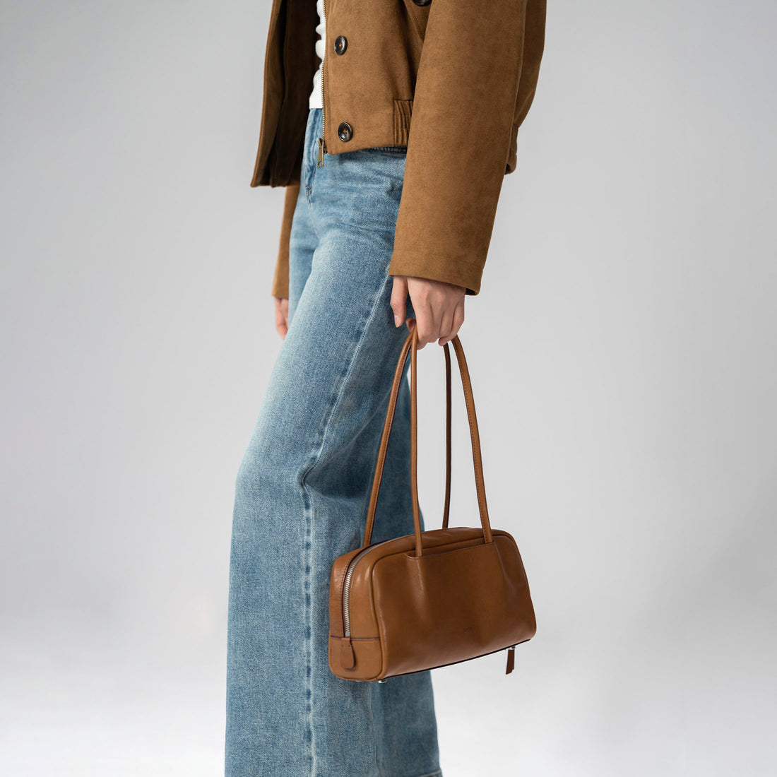 TONA Pocket East West Boston Bag