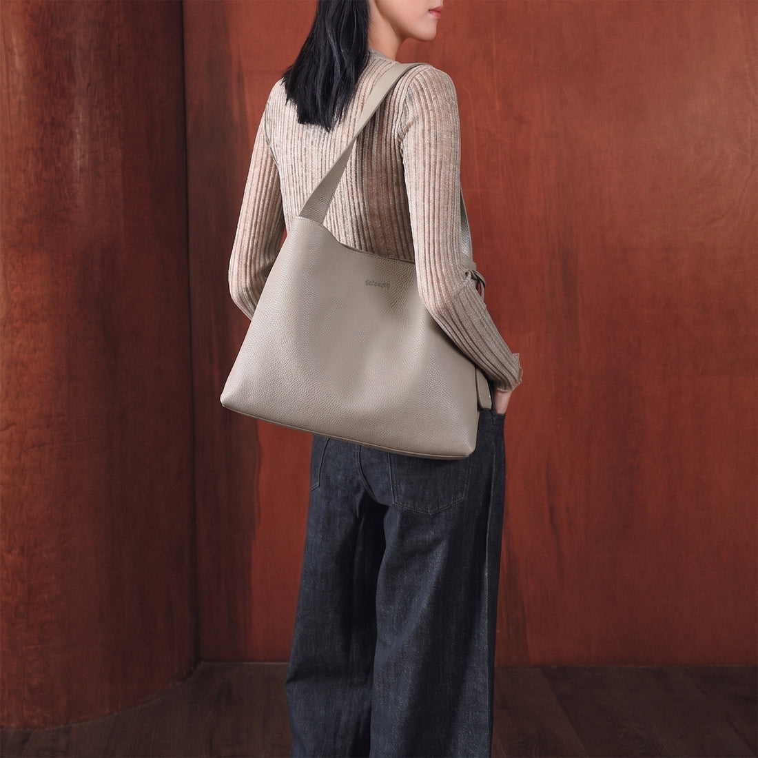 JHU Landscape Hobo Bag