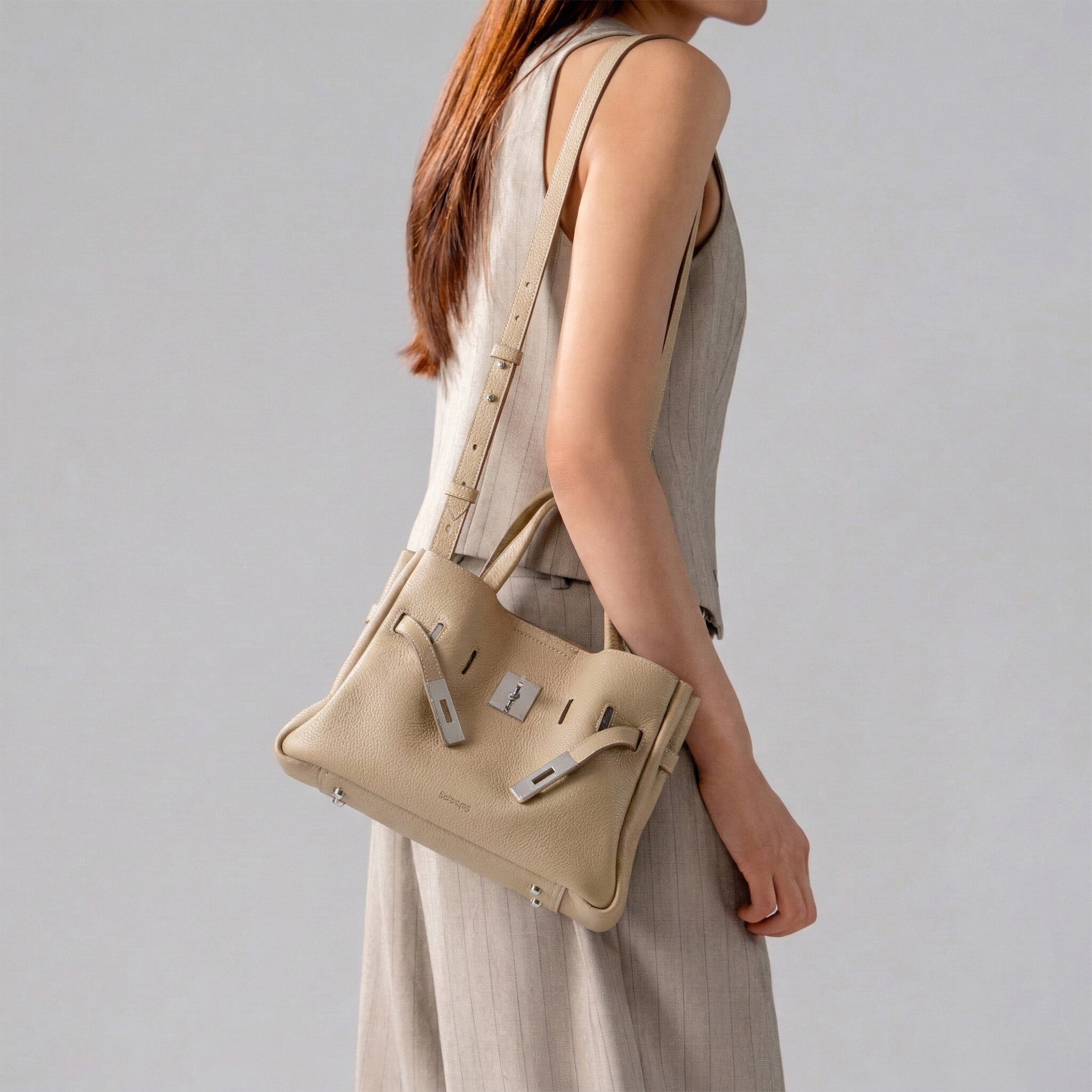 SAOIRSE Belt Soft Structural Shoulder Tote Mini