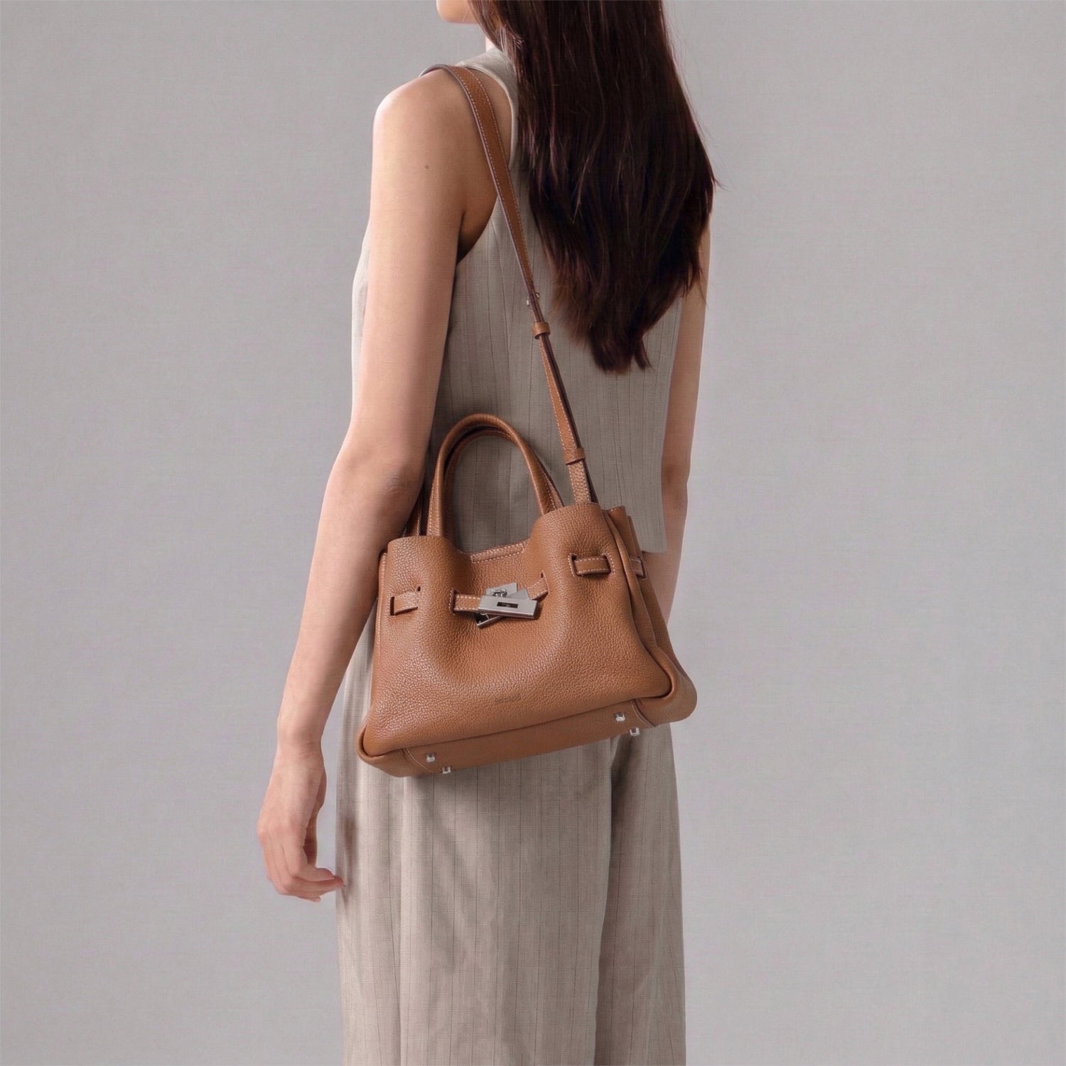 SAOIRSE Belt Soft Structural Shoulder Tote Mini