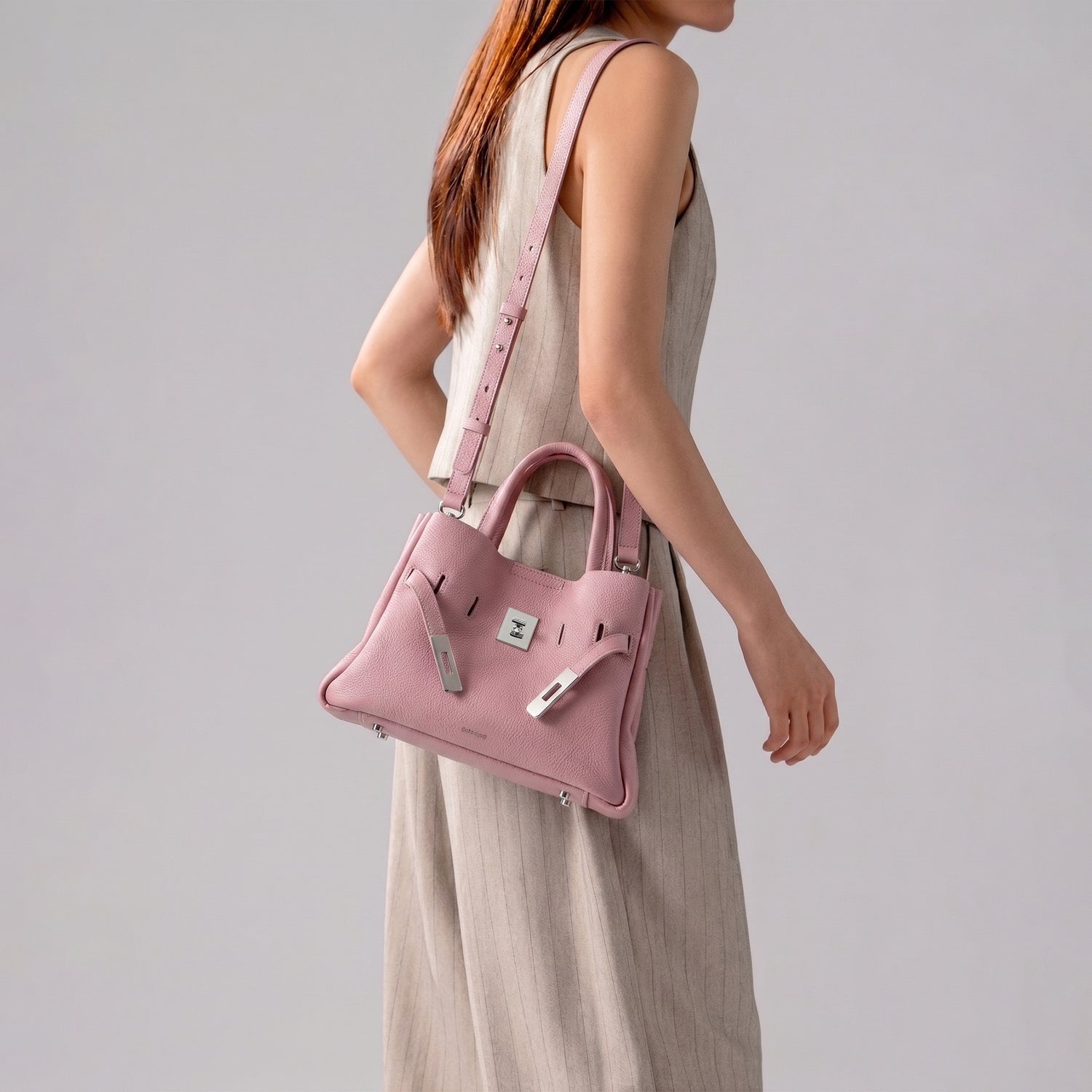SAOIRSE Belt Soft Structural Shoulder Tote Mini