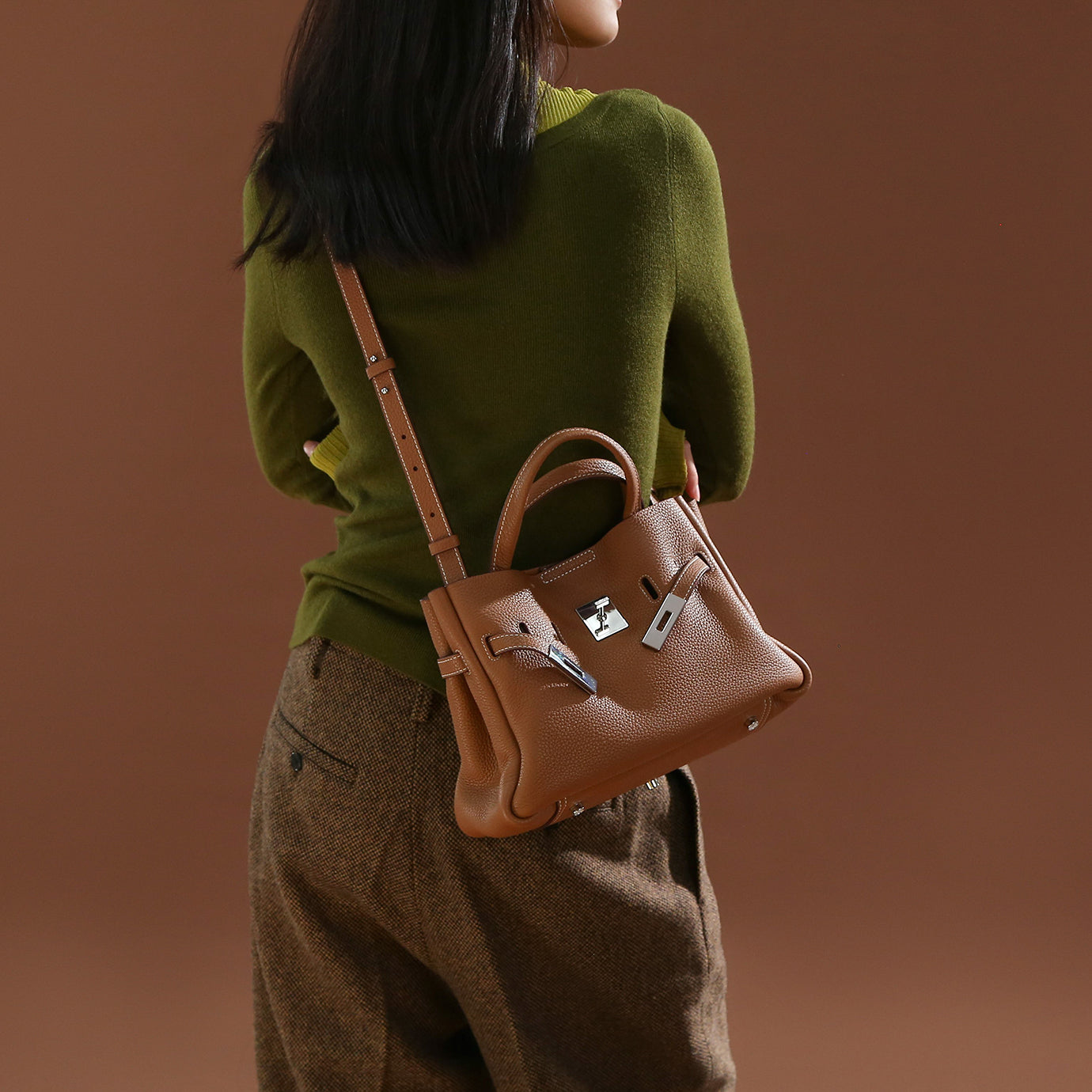SAOIRSE Belt Soft Structural Shoulder Tote Mini