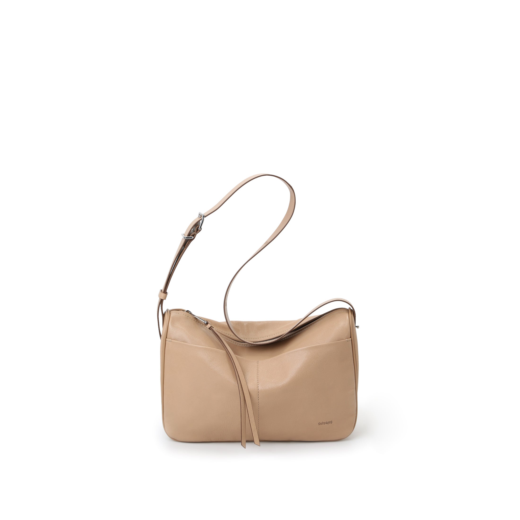 Rabeanco ラビアンコ　クロスボディバッグ　ベージュ TESSERA Slip Pockets Shoulder Bag – Rabeanco.Rabeanco