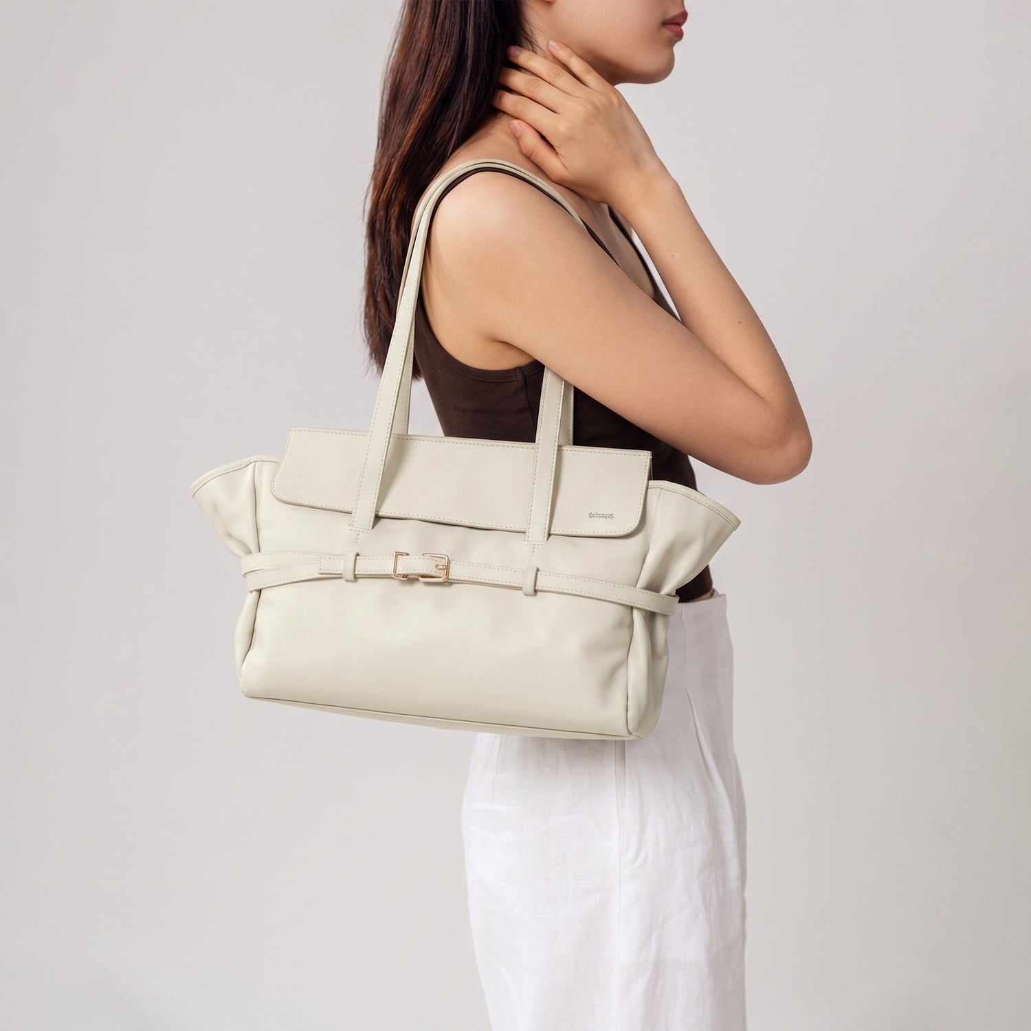 YANI Belt Tote Bag Large
