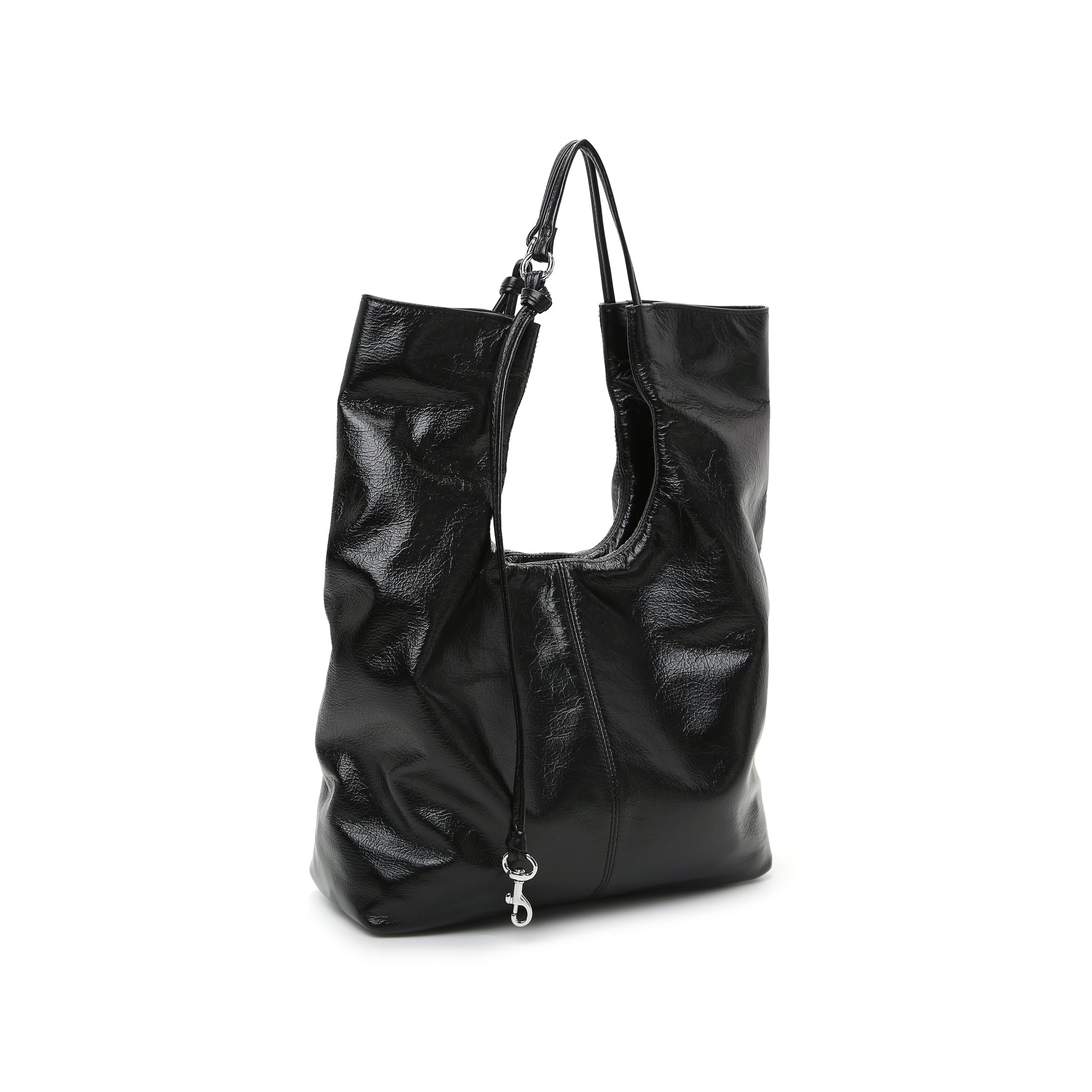 Ruche Cutout Rectangle Bag