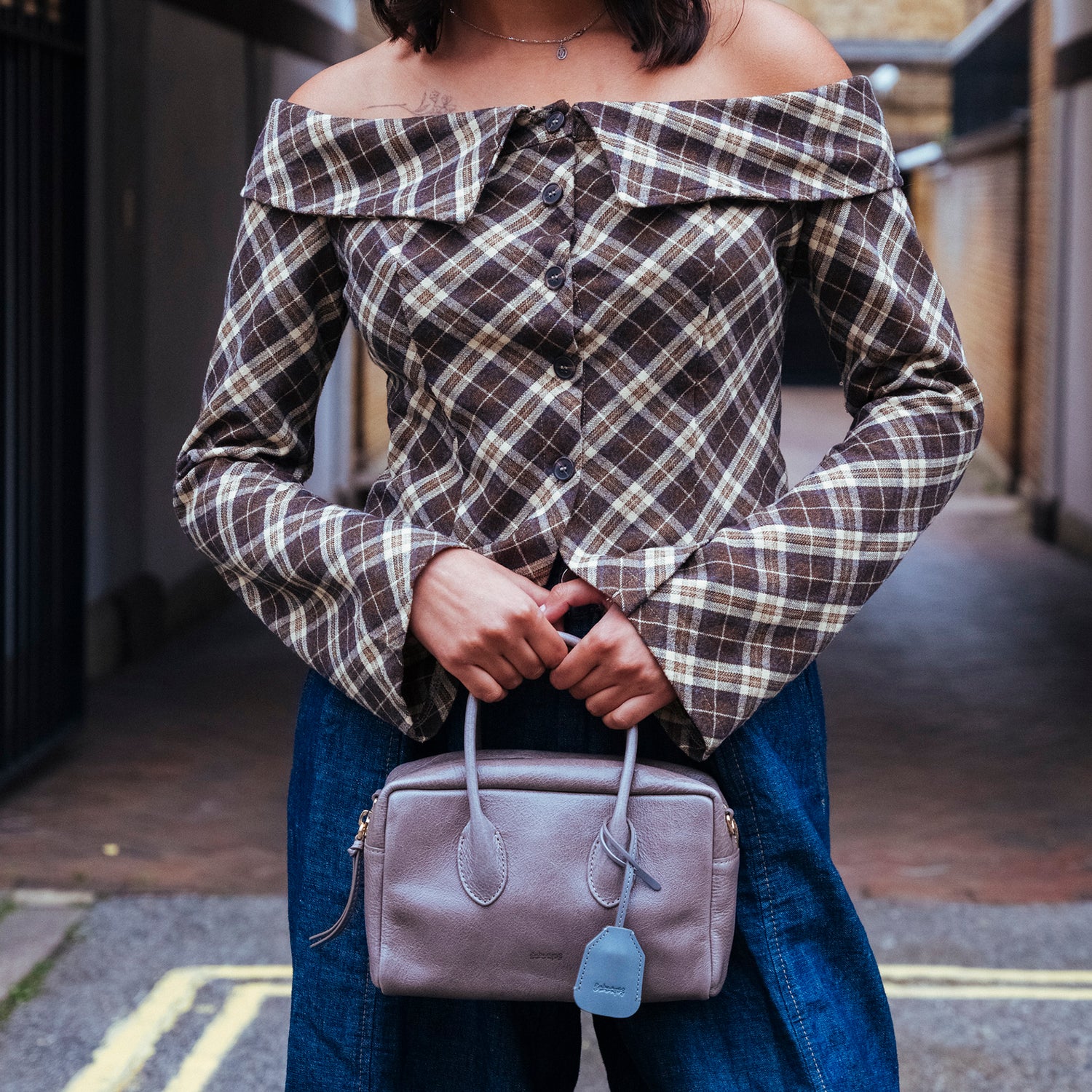 HORIZON Top Handle Boston Bag Small