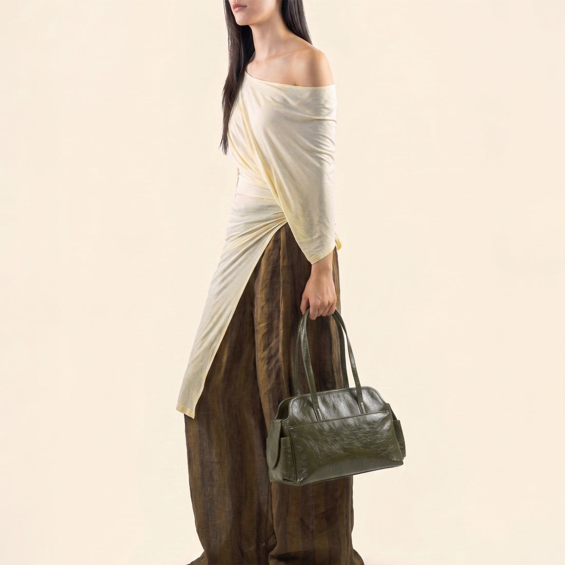 YANI Side Pocket Shoulder Tote Bag