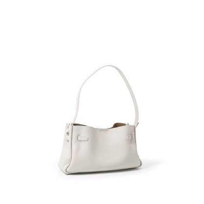 SAOIRSE Soft Structural 扣子皮帶小型手提袋