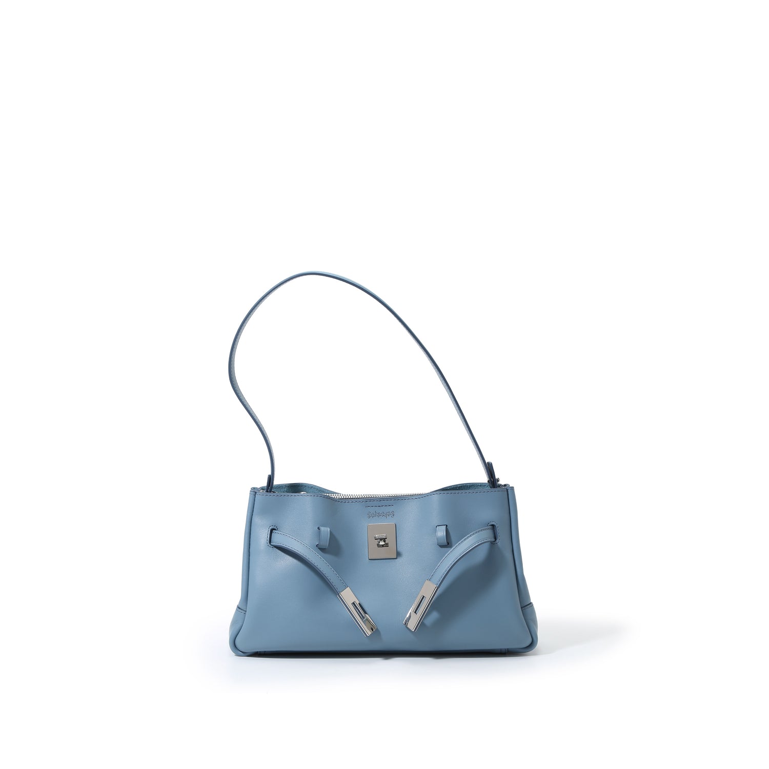 SAOIRSE Soft Structural 扣子皮帶小型手提袋