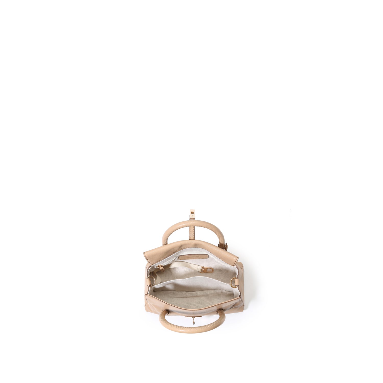 SAOIRSE Soft Structural 扣子皮带迷你造型小包