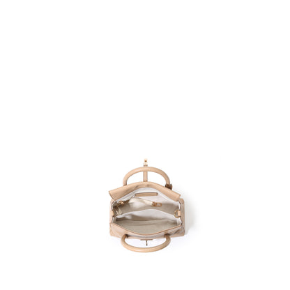 SAOIRSE Soft Structural 扣子皮带迷你造型小包