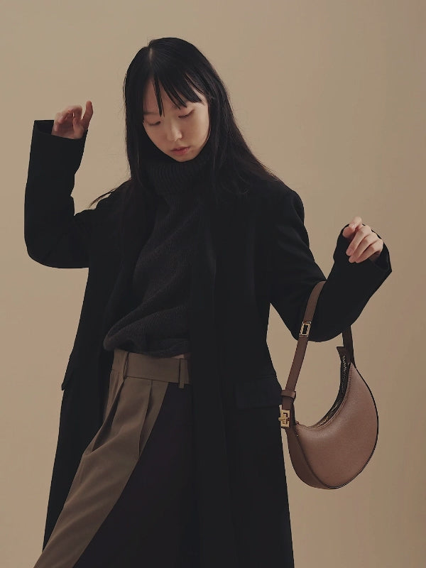 NINA Crescent Mini Shoulder Bag